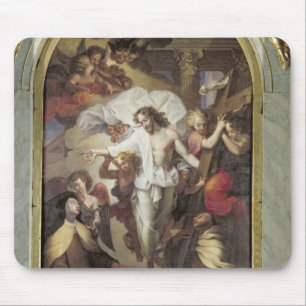 Christ Resurrected Mouse Mat