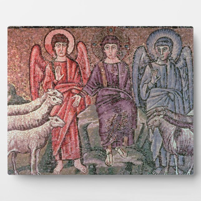 Christ Separates the Sheep from the Goats, 6th cen Plaque (Front)