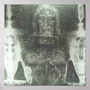 Christ - Shroud Of Turin Poster