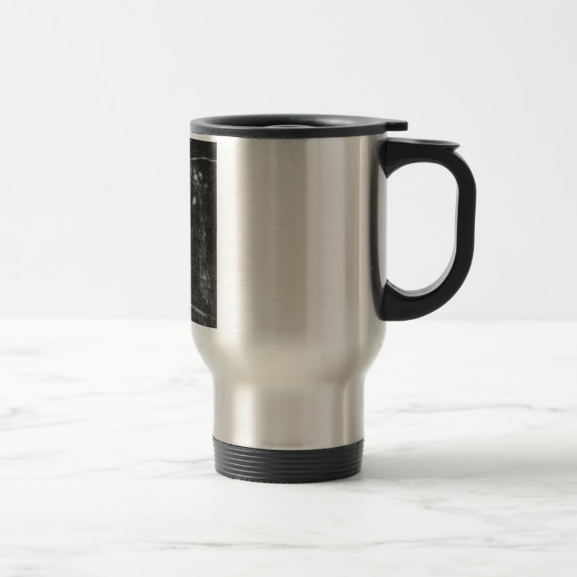 Christ - Shroud Of Turin Travel Mug (Right)