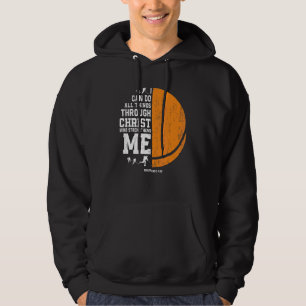Christ Strengthens Me Religious Christian Ice Hoc Hoodie