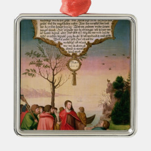 Christ teaching his disciples metal tree decoration