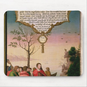 Christ teaching his disciples mouse mat