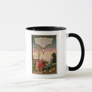 Christ teaching his disciples mug