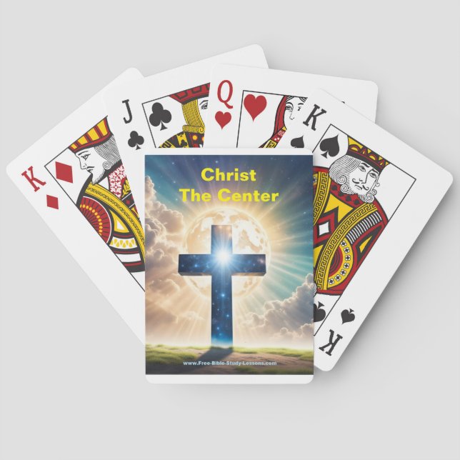Christ The Center Playing Cards (Back)