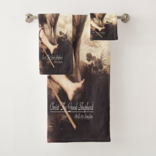 Christ the Good Shepherd Bath Towel Set