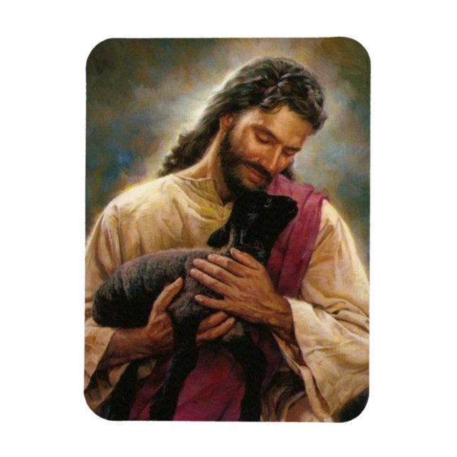 Christ The Good Shepherd Magnet (Vertical)