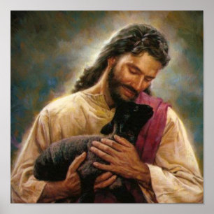 Christ The Good Shepherd Poster