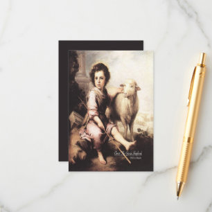 Christ The Good Shepherd Psalm 23 Enclosure Card