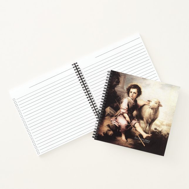 Christ The Good Shepherd Psalm 23 Notebook (Inside)