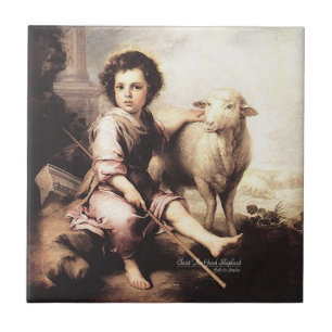 Christ The Good Shepherd Tile