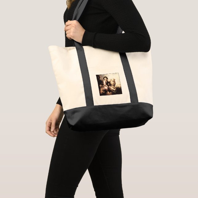 Christ The Good Shepherd Tote Bag (Front (Product))