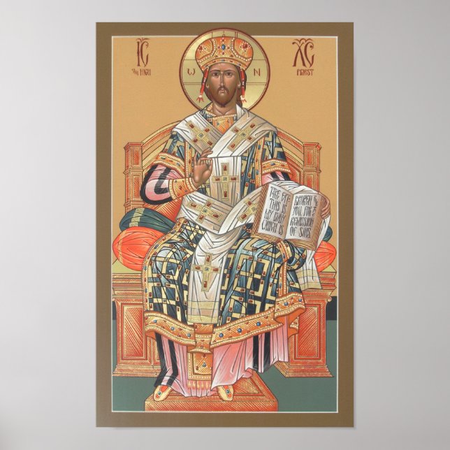 Christ the High Priest Poster (Front)