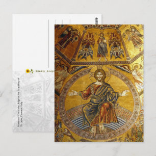 Christ the Judge, Florence, Italy - Postcard