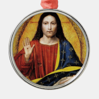 CHRIST THE KING METAL TREE DECORATION