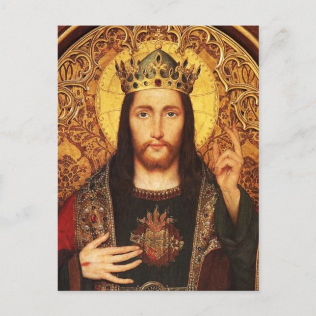 Christ the King Postcard (Front)