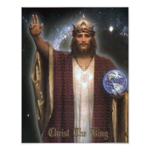 CHRIST THE KING SACRED POSTER