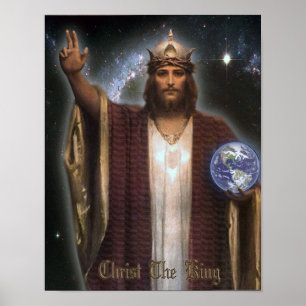 CHRIST THE KING SACRED POSTER