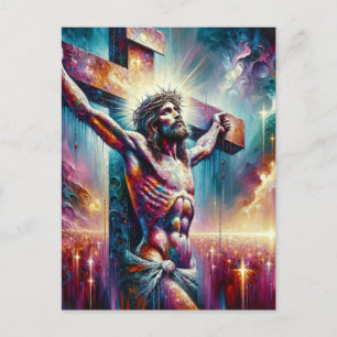 CHRIST THE LIGHT HOLIDAY POSTCARD