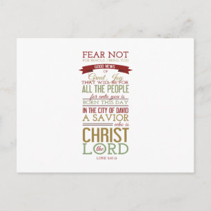 Christ the Lord Postcard