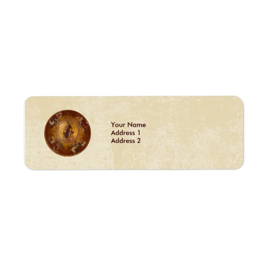 Christ the Pantakrator Christian Religious Icon Return Address Label