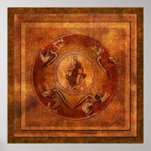 Christ the Pantokrator Christian Iconography Poster