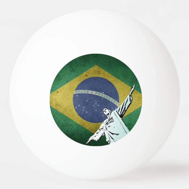 Christ the Redeemer Ping Pong Ball (Front)