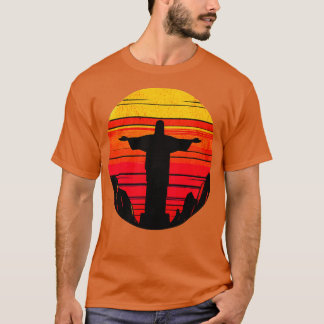 Christ the Redeemer Rio de Janeiro Design T-Shirt