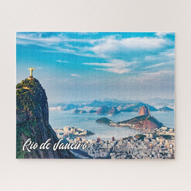 Christ The Redeemer, Rio de Janeiro Jigsaw Puzzle (Horizontal)