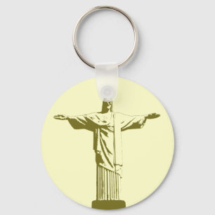 Christ the Redeemer . Rio de Janeiro Key Ring