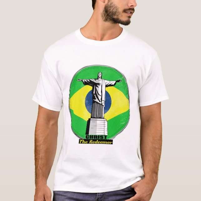 Christ The Redeemer Rio De Janeiro T-Shirt (Front)