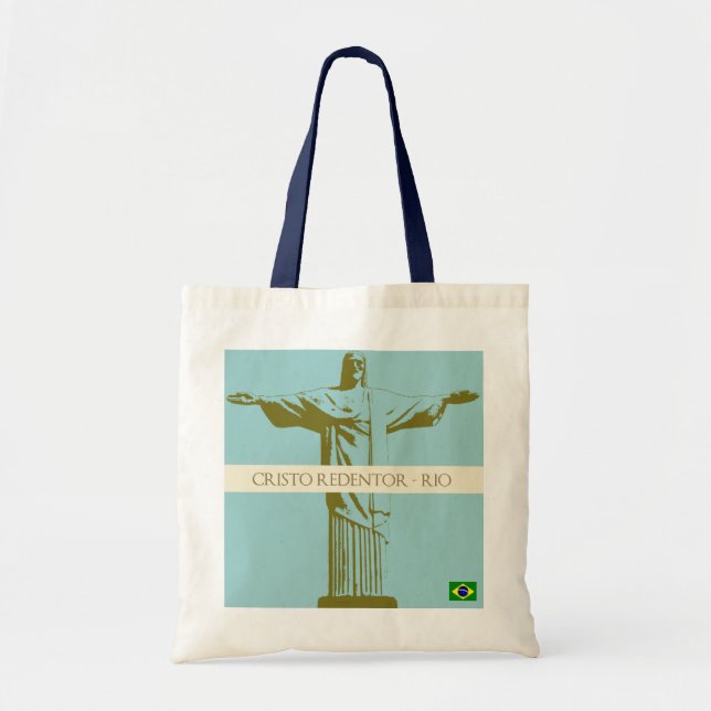 Christ the Redeemer, Rio de Janeiro Tote Bag (Front)