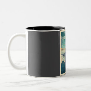 Christ the Redeemer Rio de Janeiro Travel  Two-Tone Coffee Mug