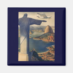 Christ the Redeemer Statue, Rio De Janeiro, Brazil Magnet