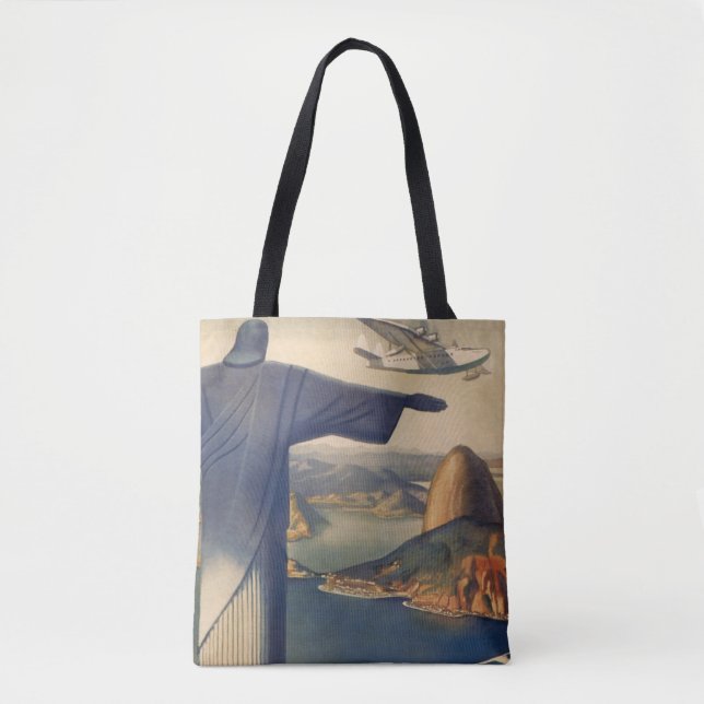 Christ the Redeemer Statue, Rio De Janeiro, Brazil Tote Bag (Front)