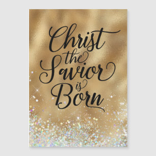 Christ the Saviour is born Christian Christmas