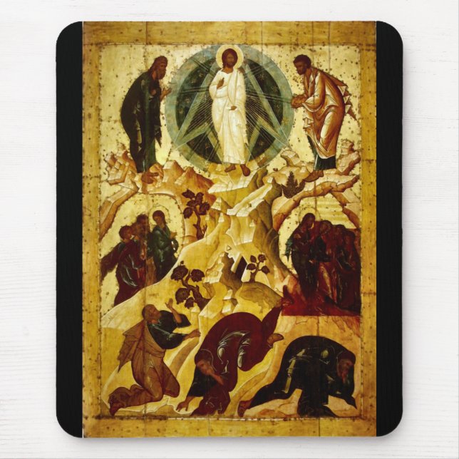 Christ Transfiguration Mouse Mat (Front)