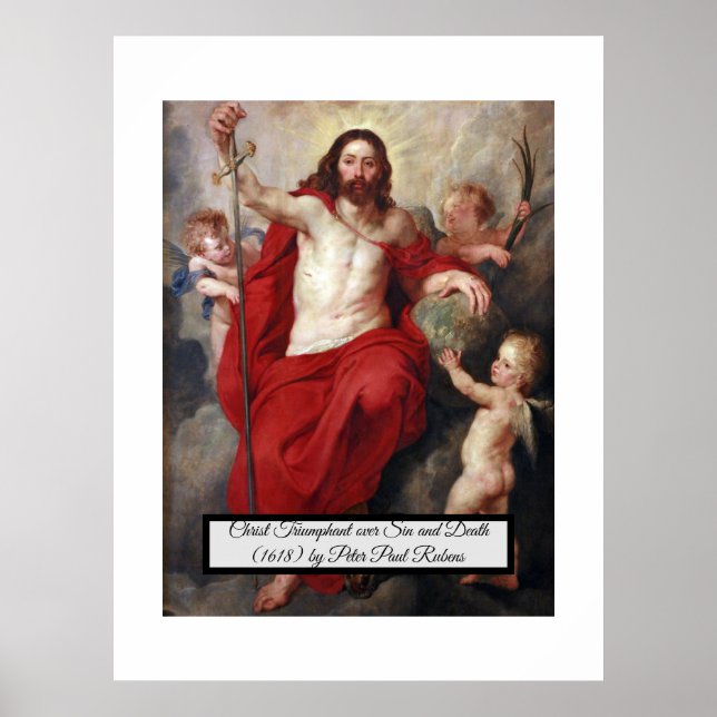 Christ Triumphant over death Poster (Front)