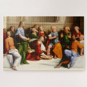 Christ Washing the Disciples' Feet, Garofalo Jigsaw Puzzle