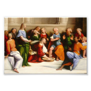 Christ Washing the Disciples' Feet, Garofalo Photo Print