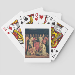 Christ Washing the Disciples' Feet Playing Cards