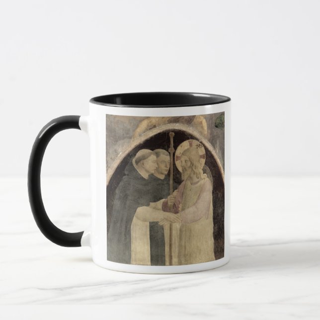 Christ Welcomes Two Dominican Friars, (fresco) (de Mug (Left)