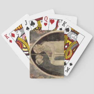 Christ Welcomes Two Dominican Friars, (fresco) (de Playing Cards