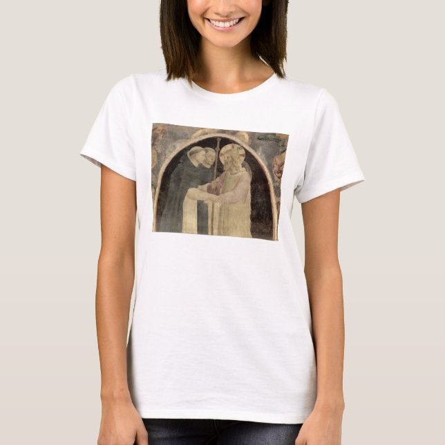 Christ Welcomes Two Dominican Friars, (fresco) (de T-Shirt (Front)