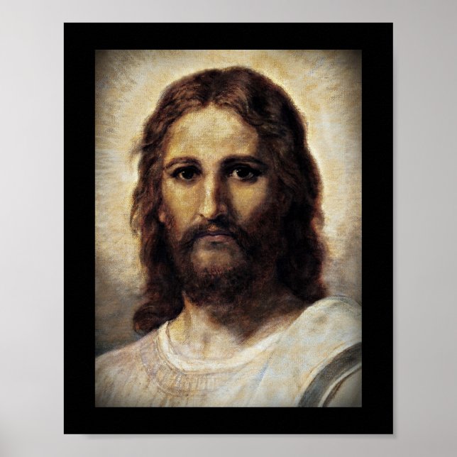 Christ with Compassionate Eyes Poster (Front)
