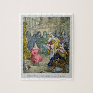 Christ with the Doctors in the Temple, from a bibl Jigsaw Puzzle