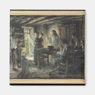 Christ with the Meek, 1903-04 Magnet