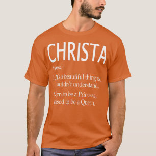 Christa Name Gift 143 T-Shirt