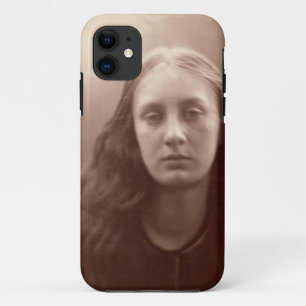 Christabel, portrait of May Prinsep, c.1867 (sepia iPhone 11 Case