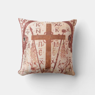 Christain Cross Artwork Cushion